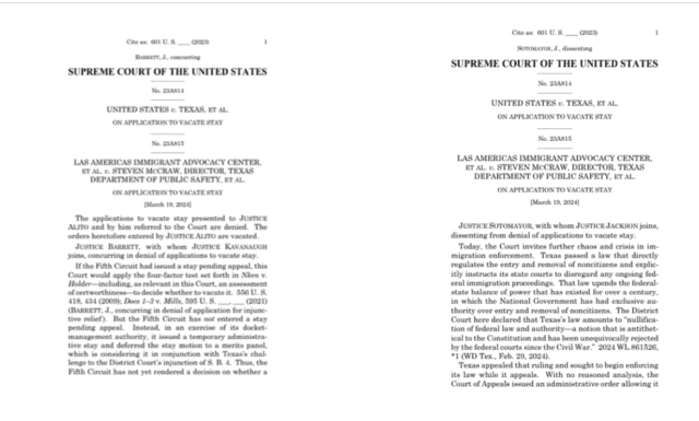 Supreme Court Pivots, Will ALLOW Texas To Arrest, Deport Illegals In ...