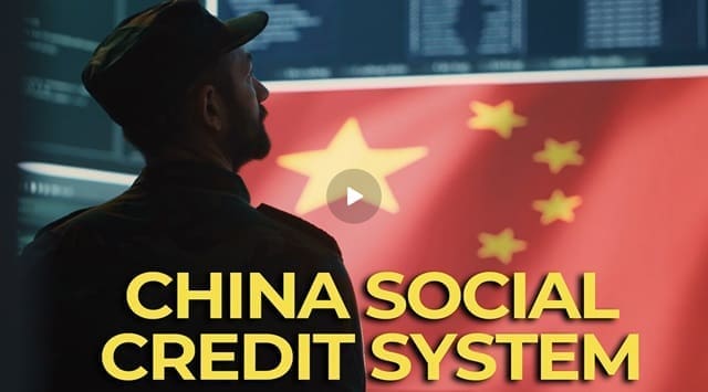Chinese Style Credit Score Is Being Leveled At You, Americans (Video)