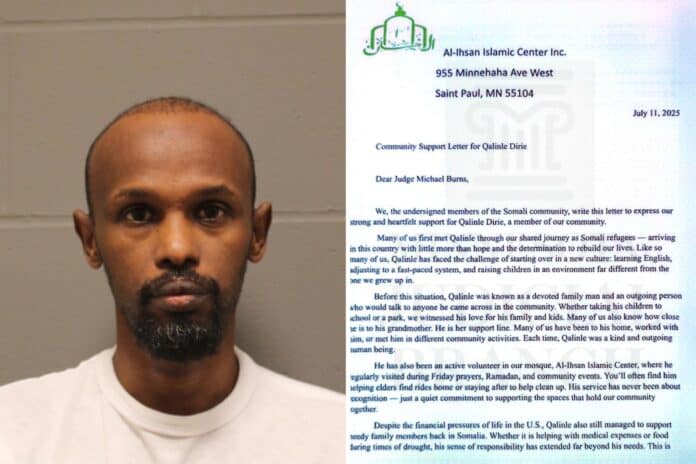 Somali Immigrant Convicted Of Raping 12-Year-Old Gets "Community Support Letter" From St Paul Islamic Center » Sons of Liberty Media