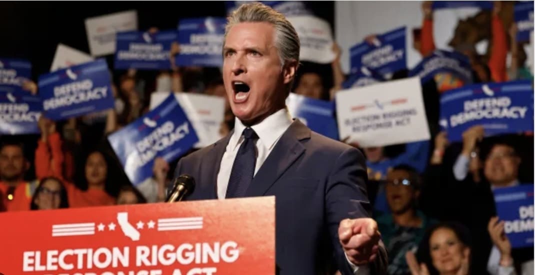 Newsom Demands Special Election to Fully Gerrymander The Already Very Gerrymandered State » Sons of Liberty Media
