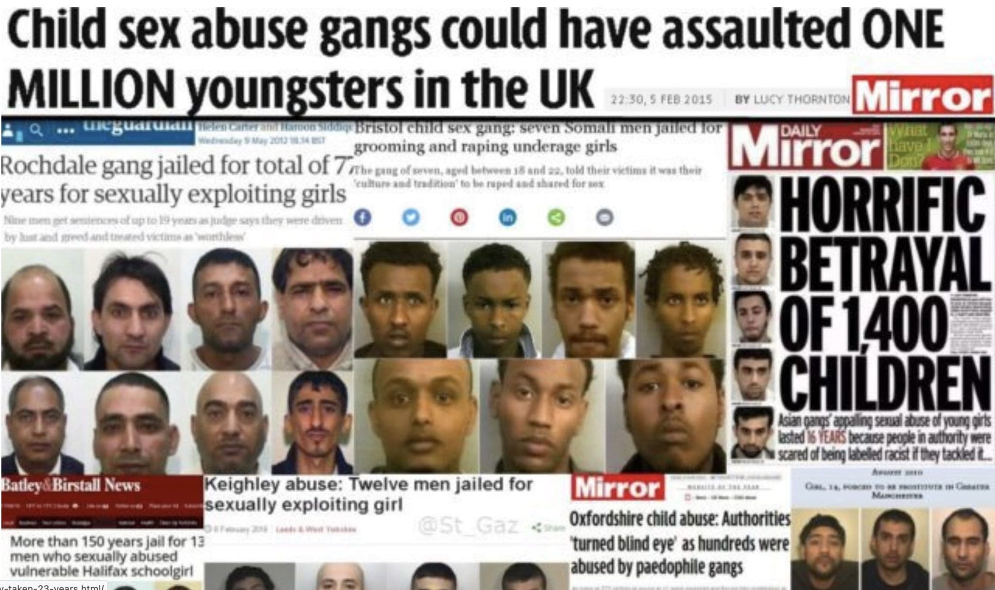 Victims of UK Muslim Child Rape Gangs Were Then Victimized by Police » Sons of Liberty Media