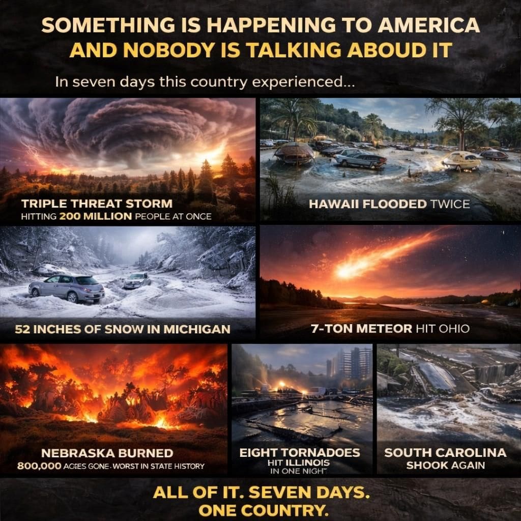 7 Disasters In 7 Days – Something Really Big Is Happening To America And Nobody Is Talking About It
