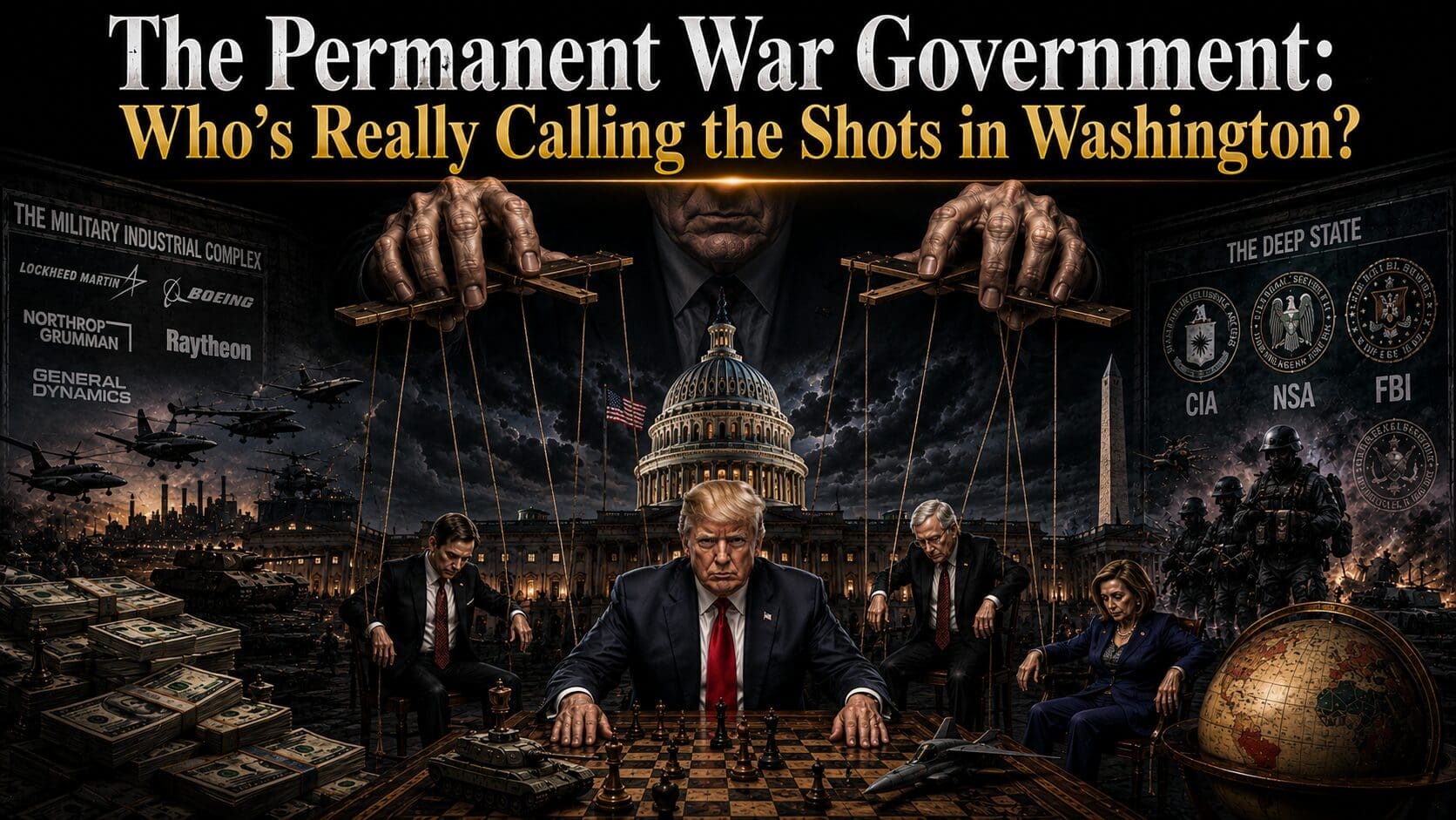 The Permanent War Government: Who’s Really Calling the Shots in Washington?