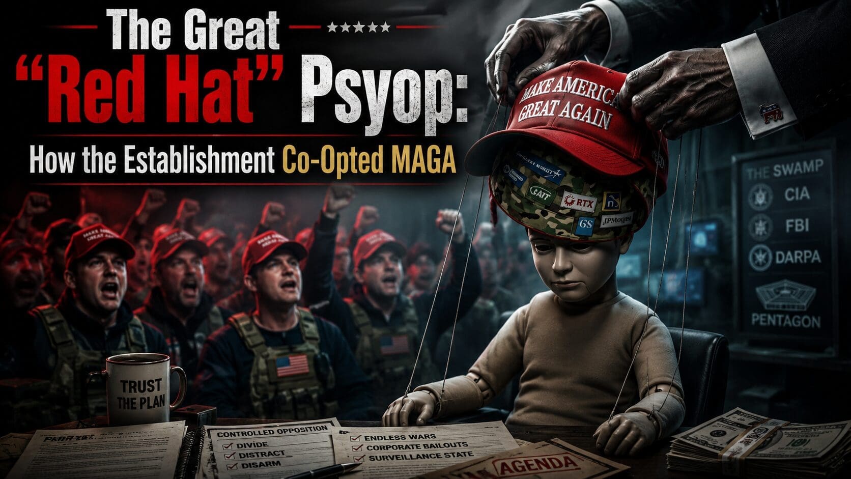 The Great “Red Hat” Psyop: How the Establishment Co-Opted MAGA