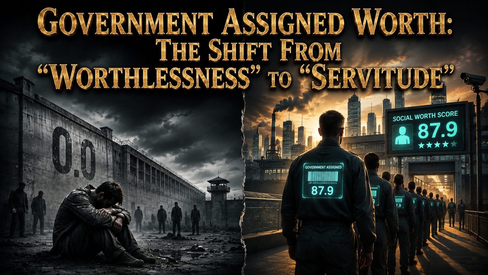Government Assigned Worth: The Shift From ‘Worthlessness’ To ‘Servitude’ (Video)