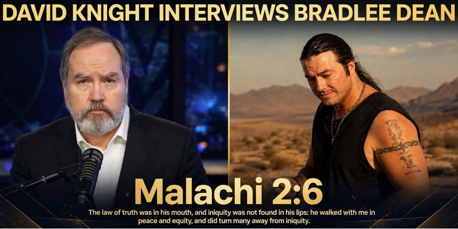David Knight Interviews Bradlee Dean In Studio (Video)