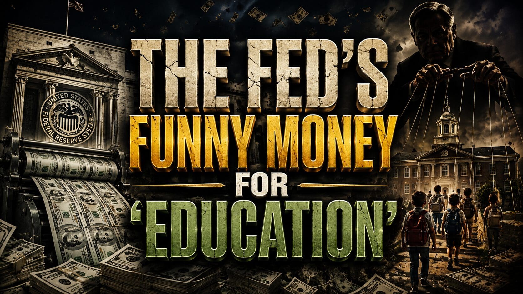 The Fed’s Funny Money In ‘Education’ (Video)
