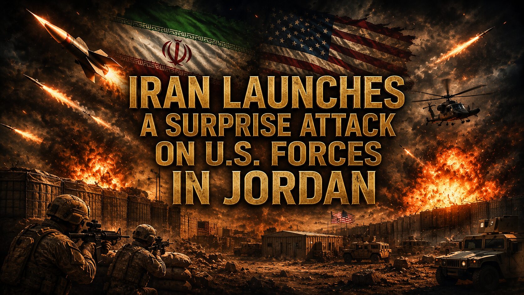 Iran Launches a Surprise Attack on U.S. Forces in Jordan