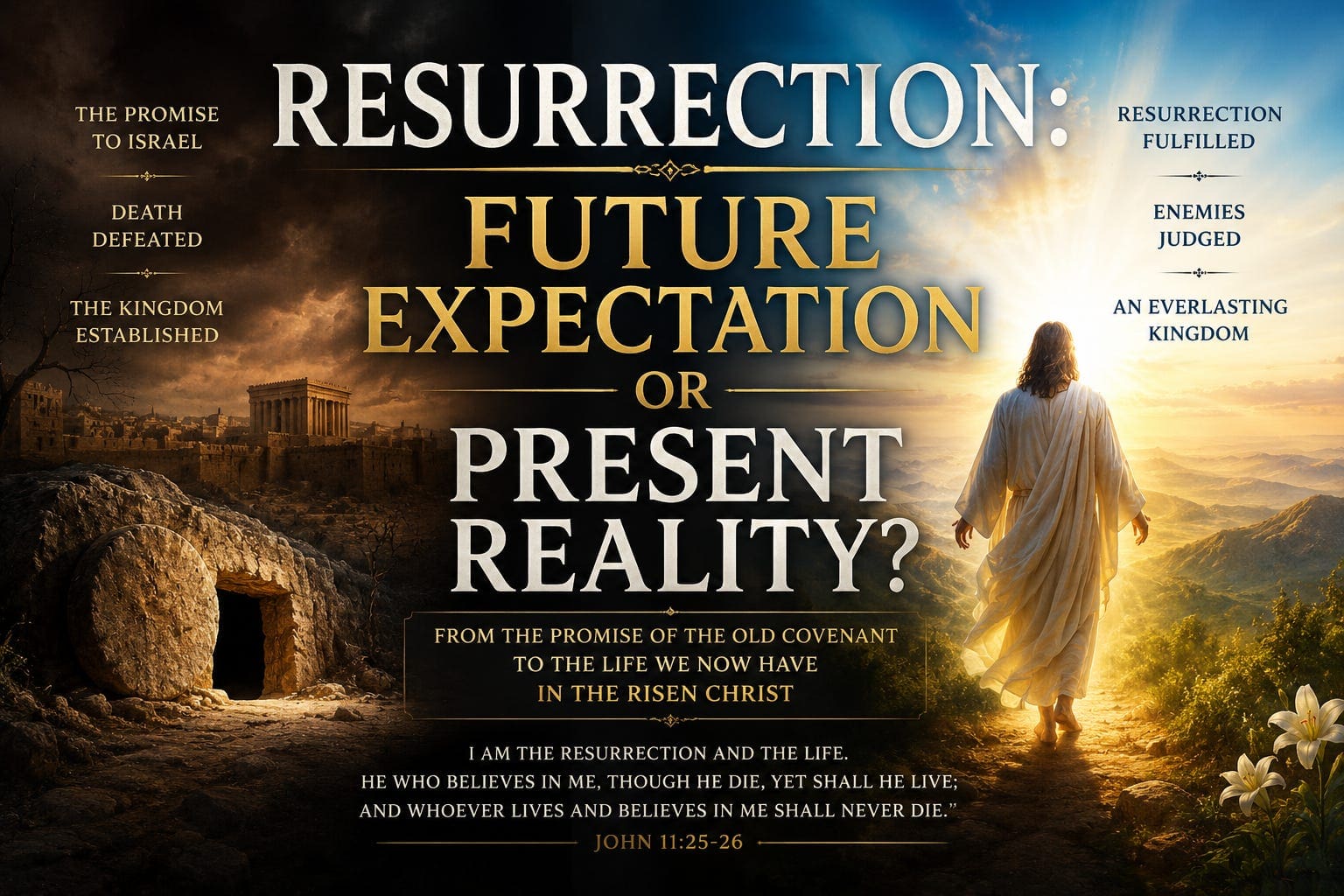 RESURRECTION: FUTURE EXPECTATION OR PRESENT REALITY? From Daniel’s Hope To Christ’s Fulfillment