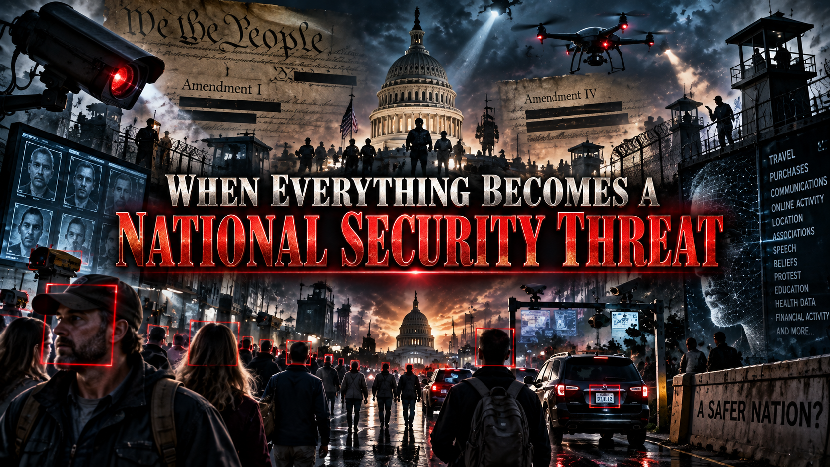 When Everything Becomes A National Security Threat