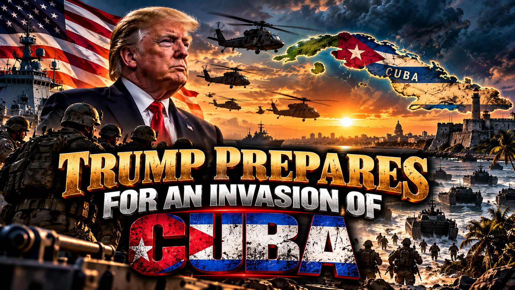 Trump Prepares For An Invasion Of Cuba