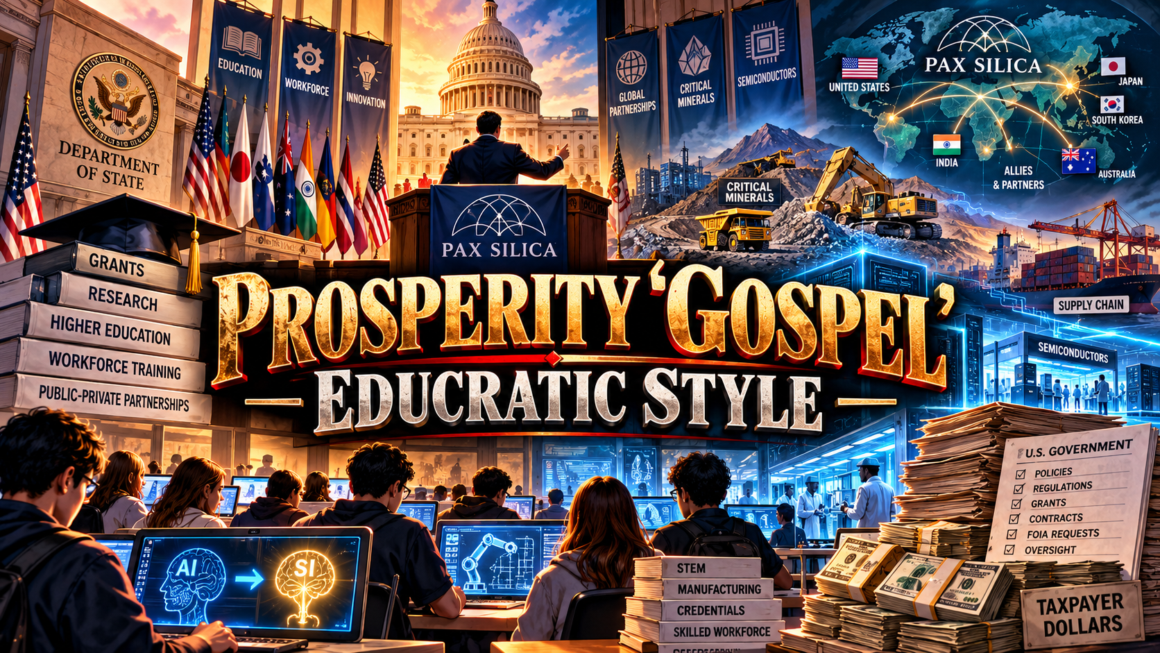 Prosperity ‘Gospel’ – Educratic Style (Video)