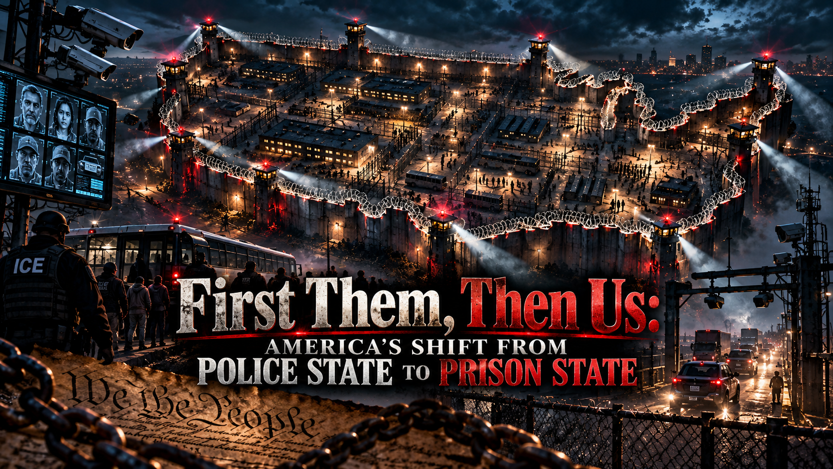 First Them, Then Us: America’s Shift from Police State to Prison State
