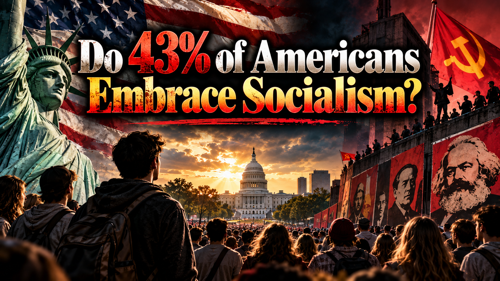 Do 43% of Americans Embrace Socialism? (Video)