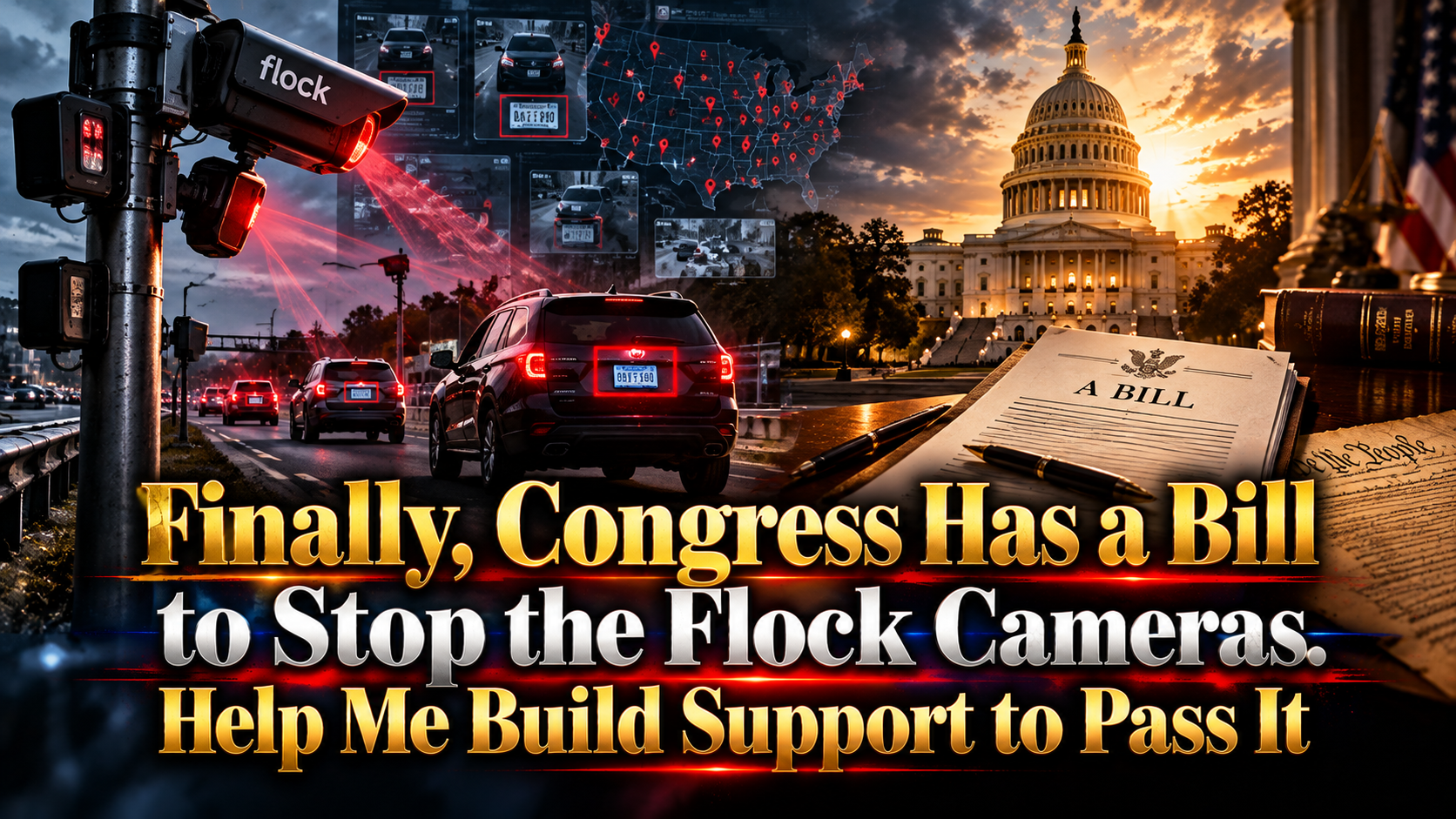 Finally, Congress Has a Bill to Stop the Flock Cameras. Help Me Build Support to Pass It