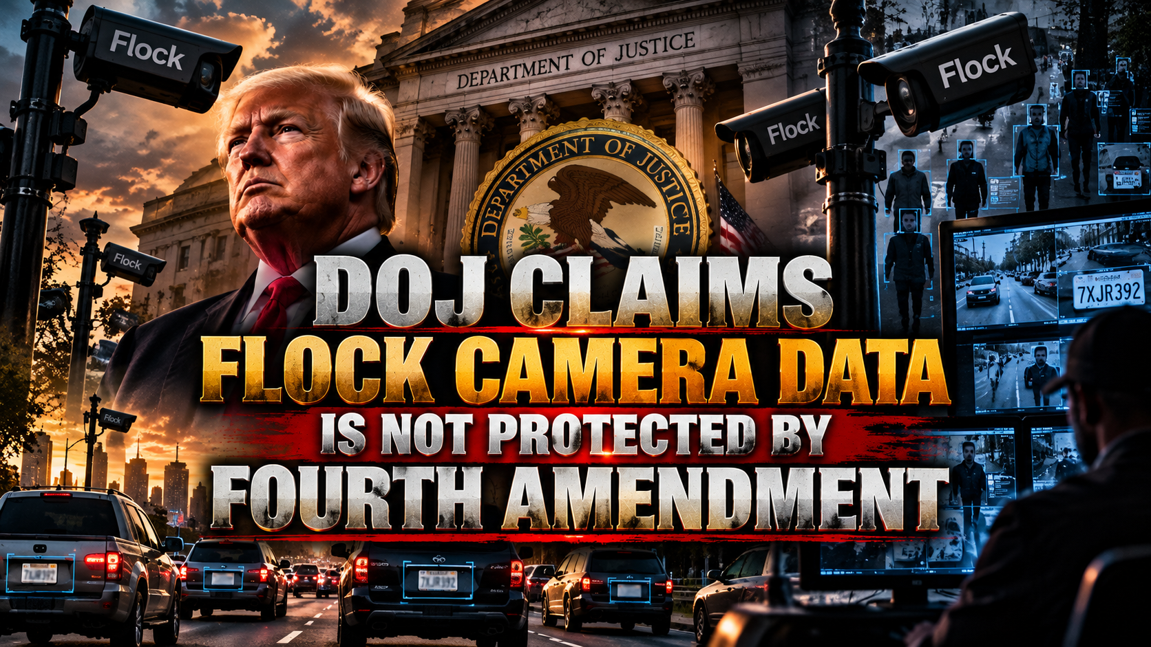 DOJ Claims Flock Camera Data Is Not Protected By Fourth Amendment