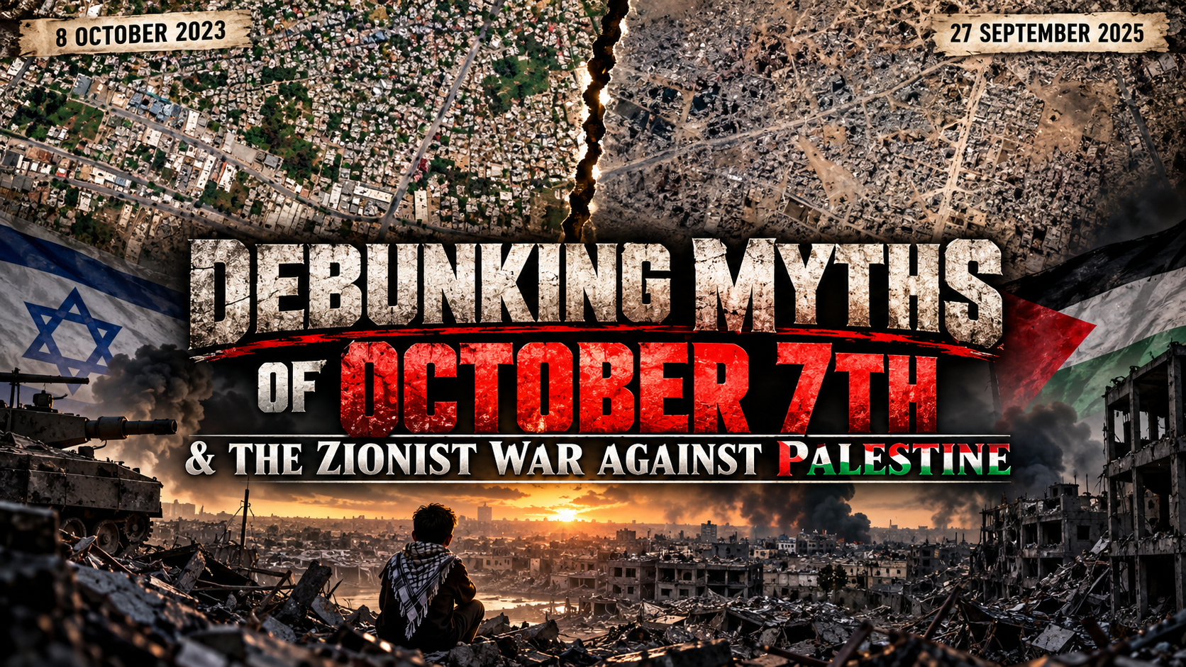 Debunking Myths Of October 7th & The Zionist War Against Palestine