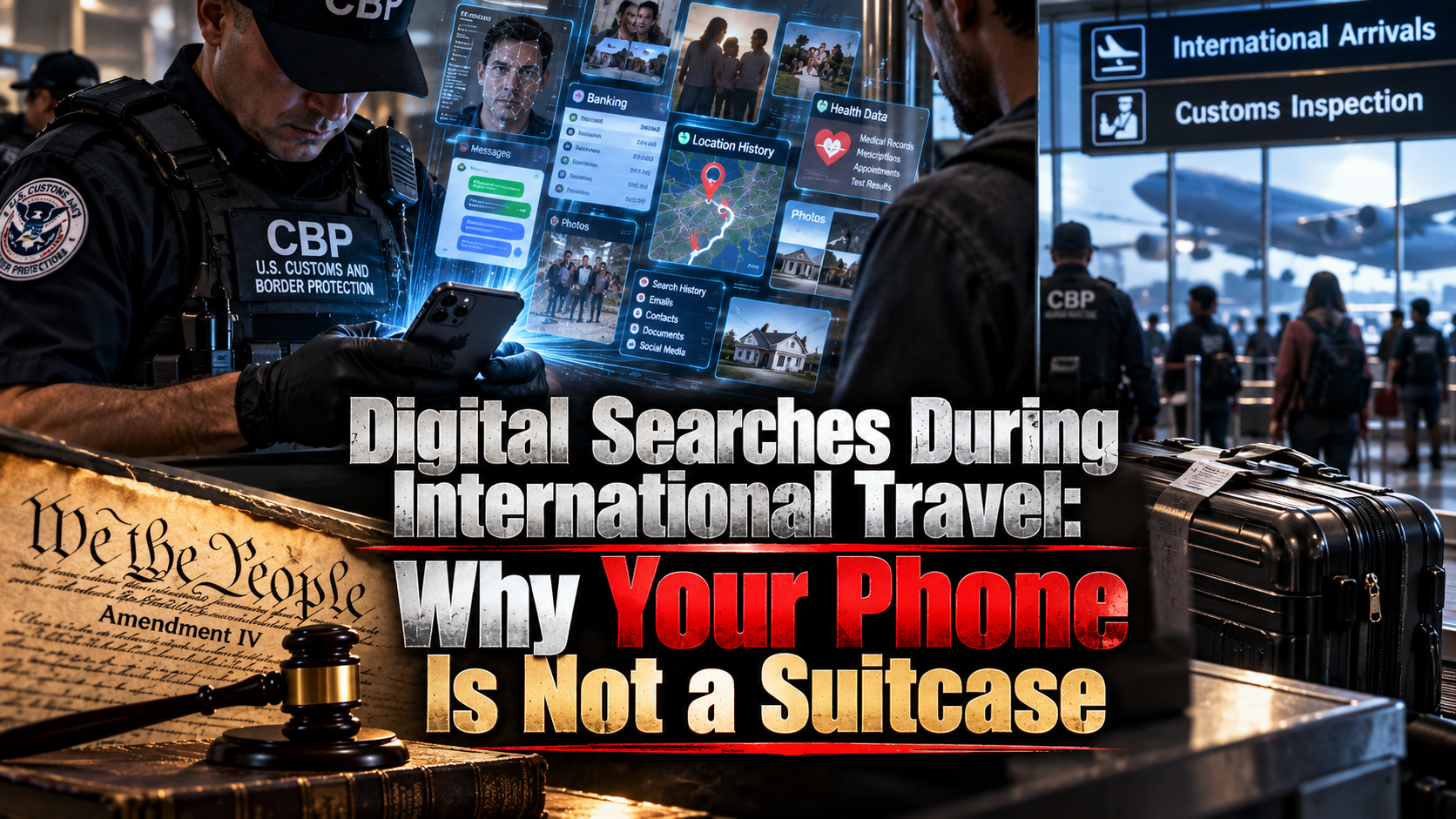 Digital Searches During International Travel: Why Your Phone Is Not a Suitcase