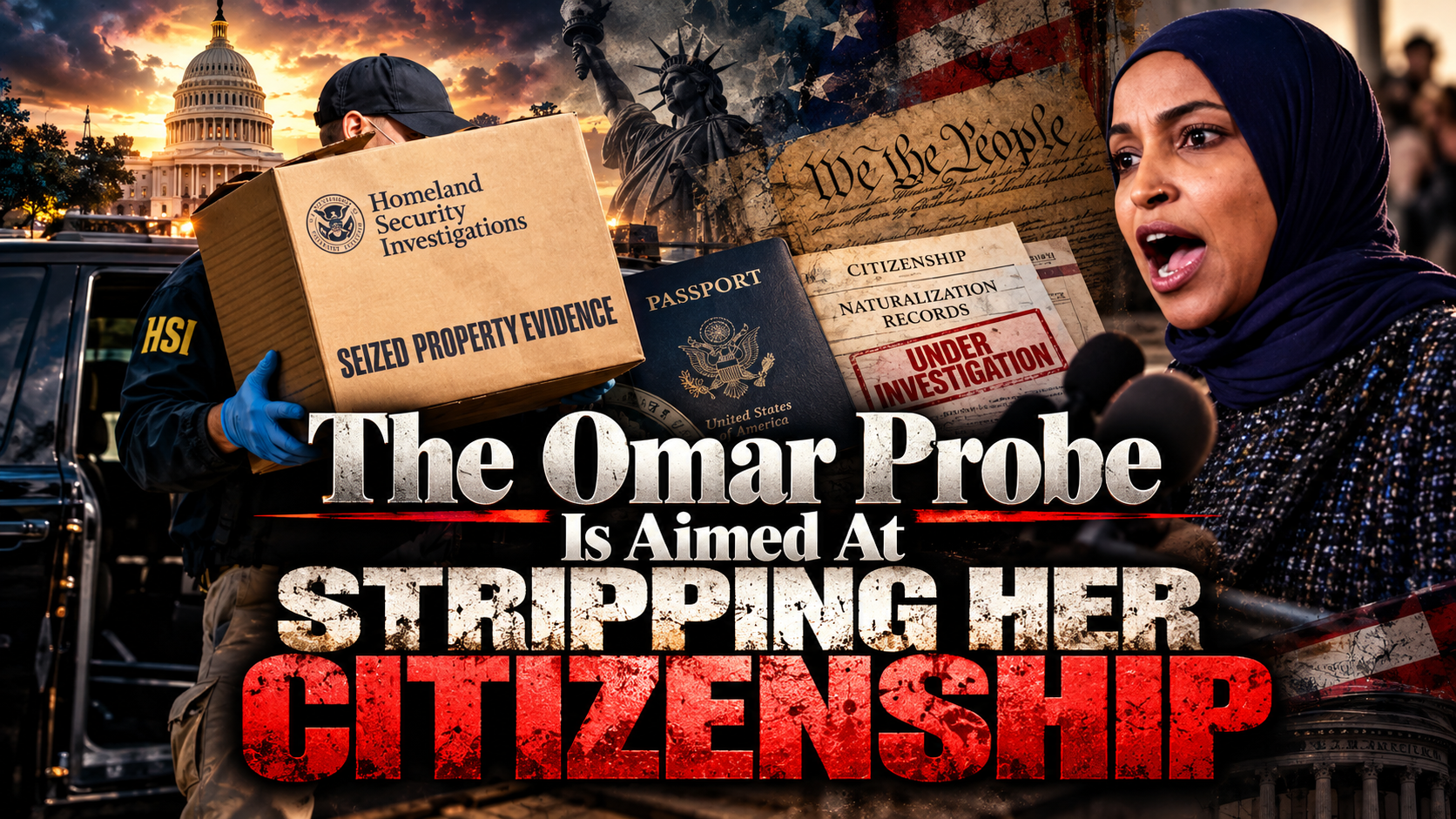 The Omar Probe Is Aimed At Stripping Her Citizenship