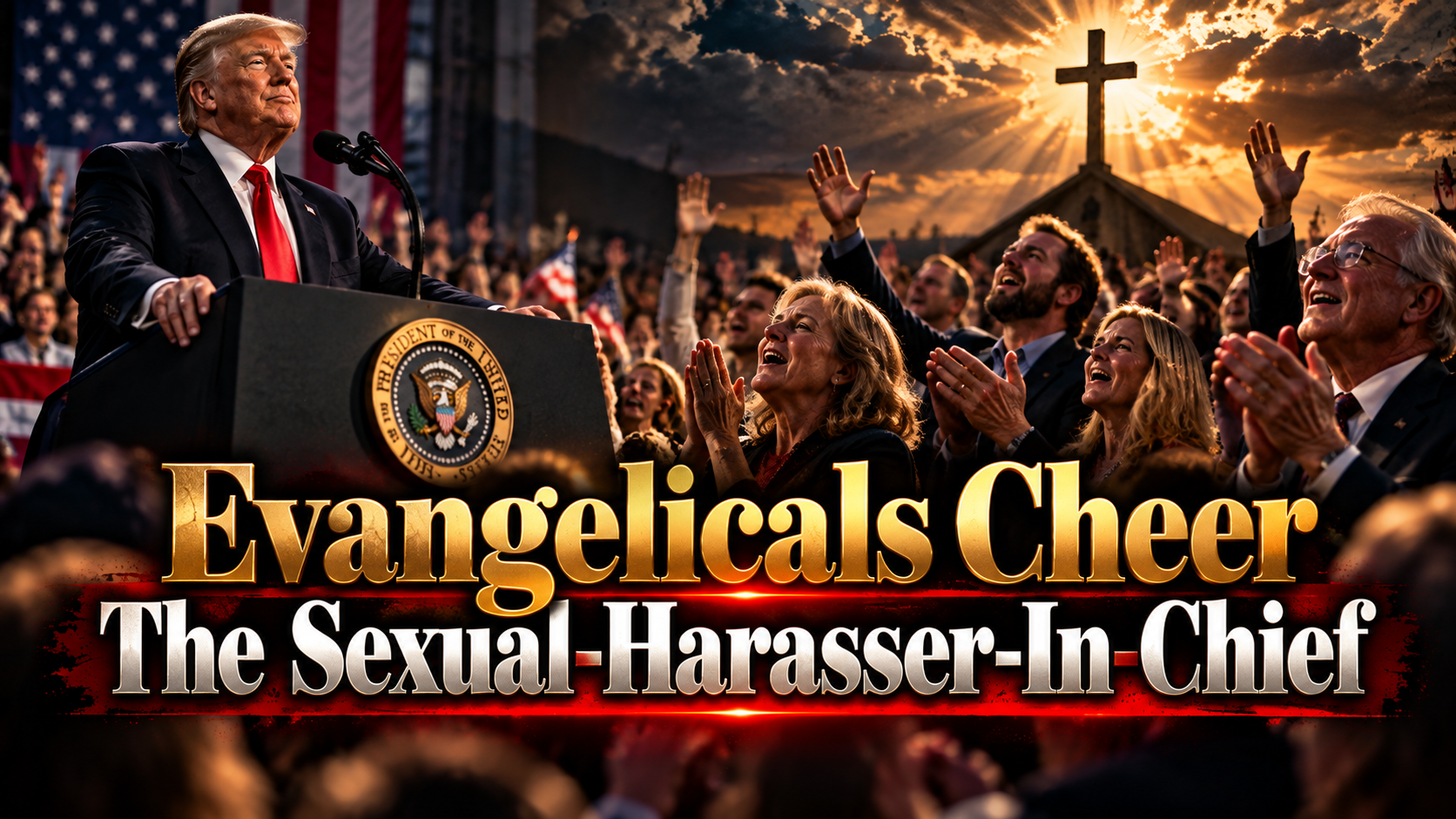 Evangelicals Cheer The Sexual-Harasser-In-Chief
