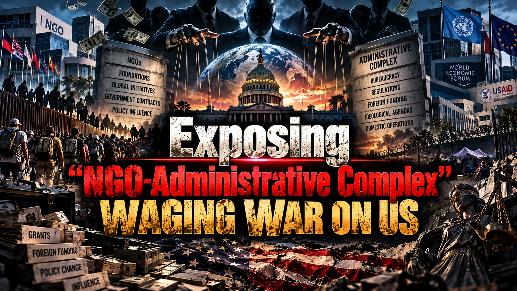 Exposing “NGO-Administrative Complex” Waging War on US (Video)