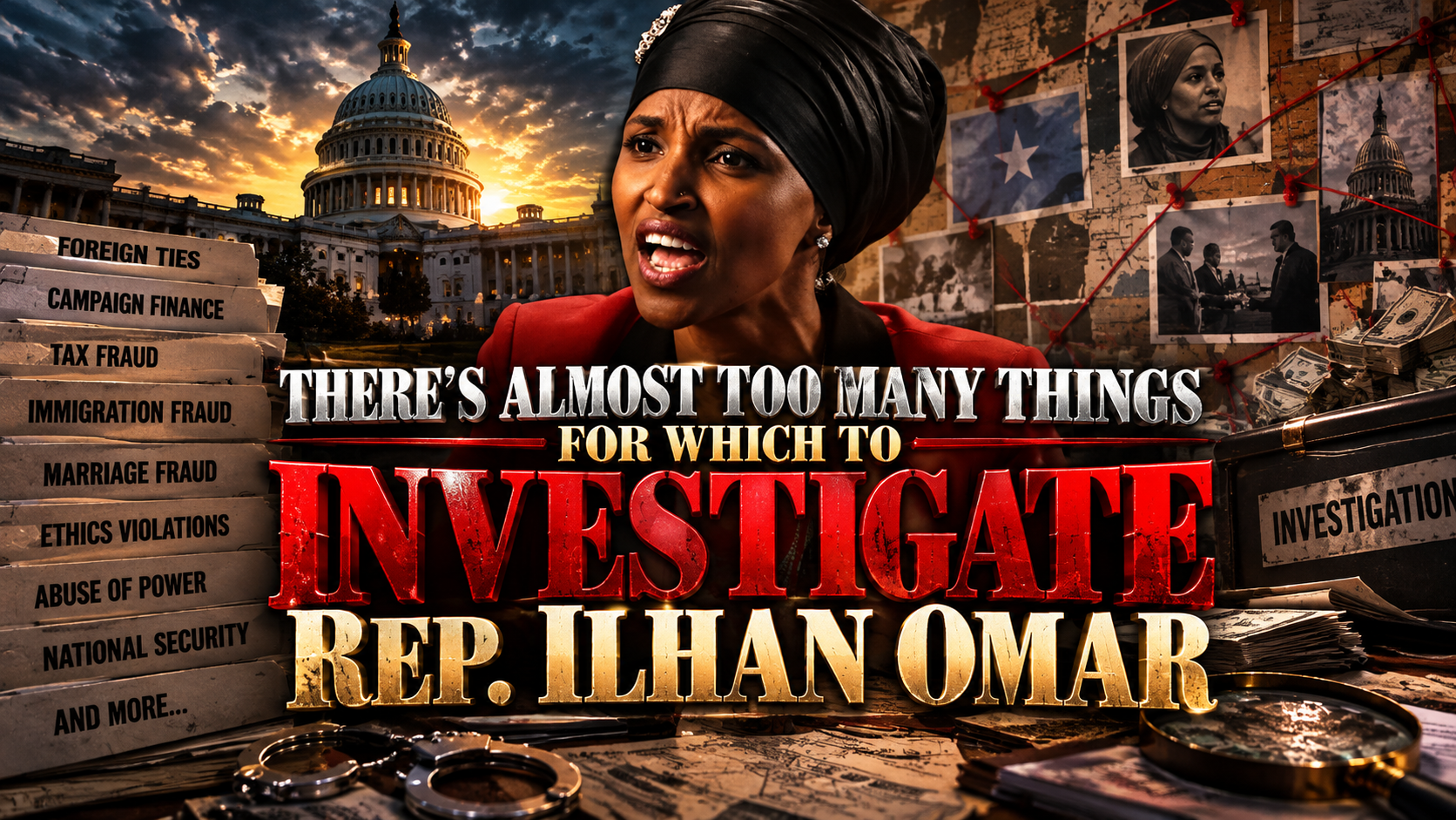 There’s Almost Too Many Things For Which To Investigate Rep. Ilhan Omar