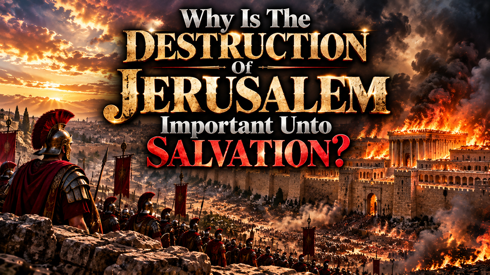 Why Is The Destruction Of Jerusalem Important Unto Salvation? (Video)