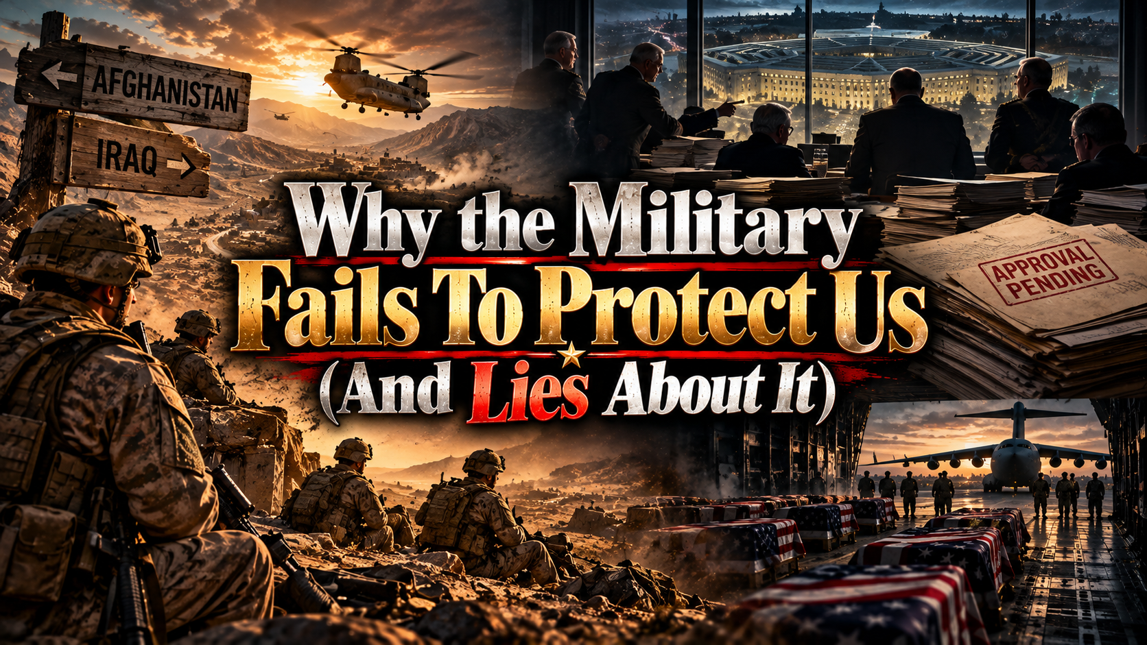 Why the Military Fails To Protect Us (And Lies About It)