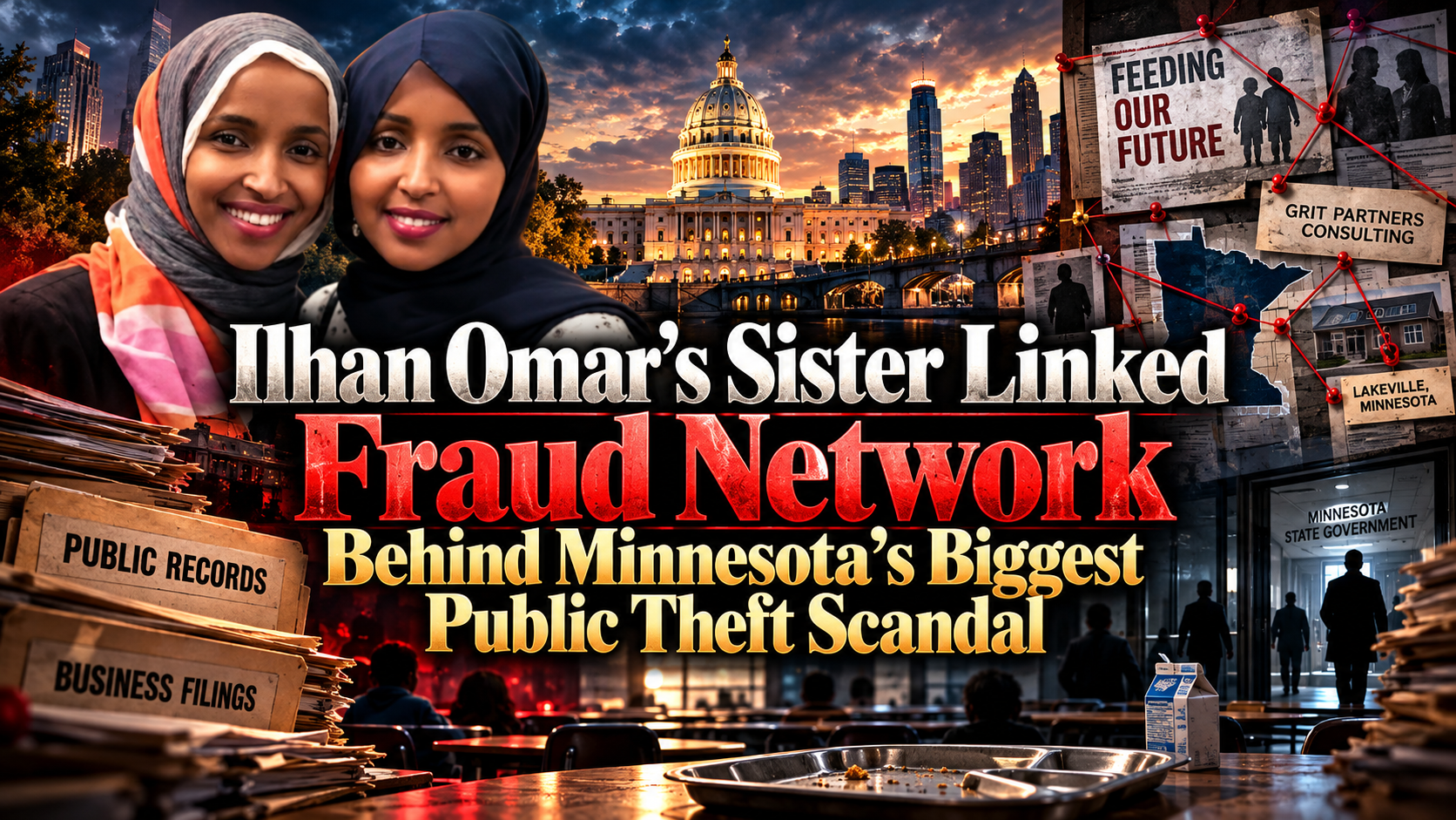 Ilhan Omar’s Sister Linked Fraud Network Behind Minnesota’s Biggest Public Theft Scandal