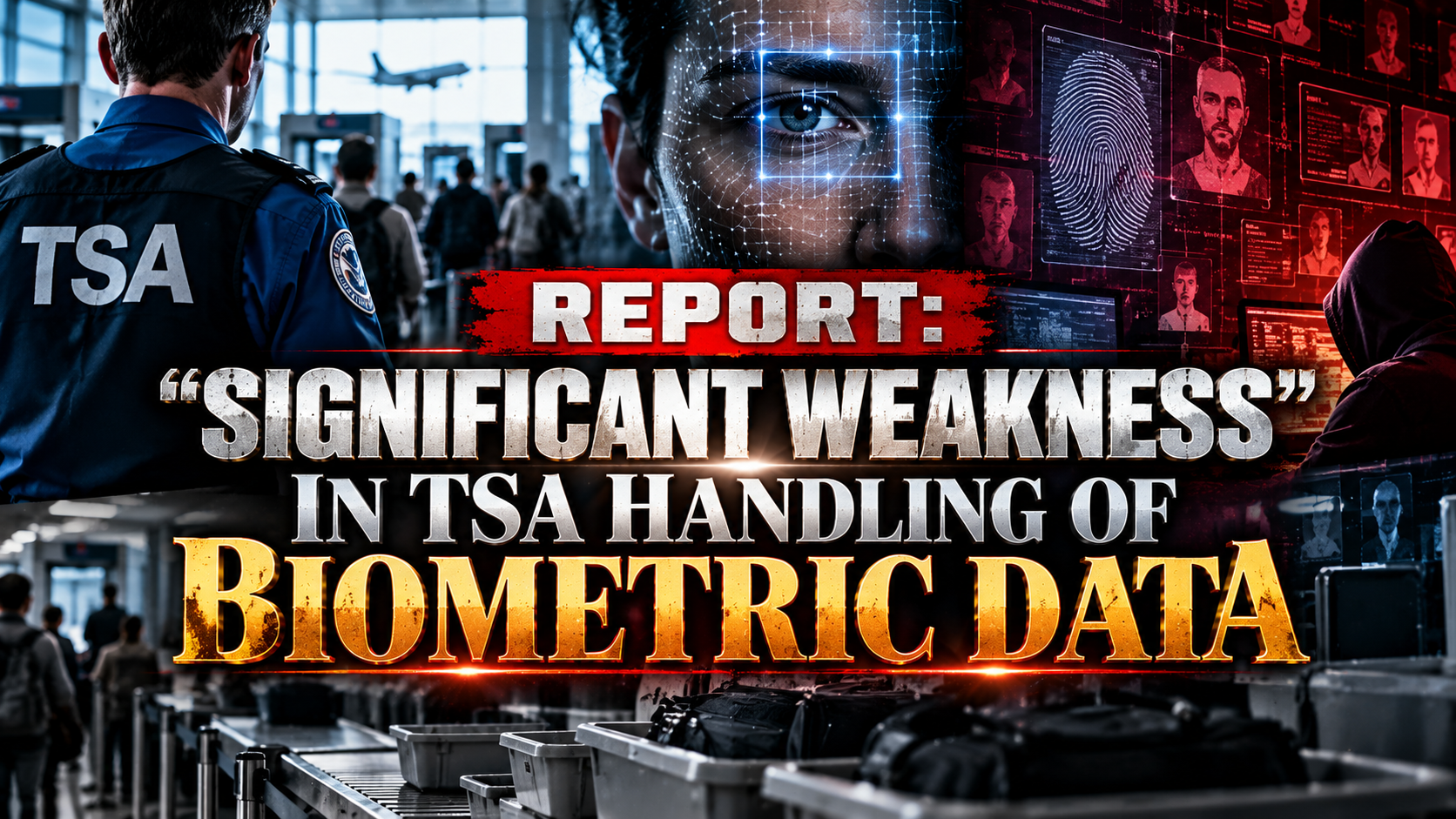 Report: “Significant Weakness” In TSA Handling Of Biometric Data