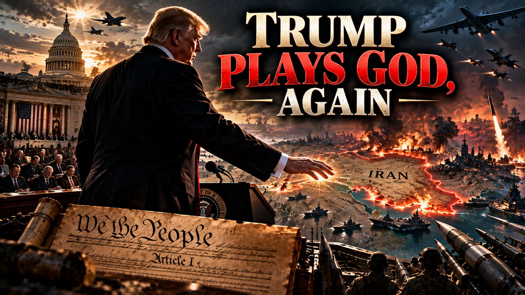 Trump Plays God, Again