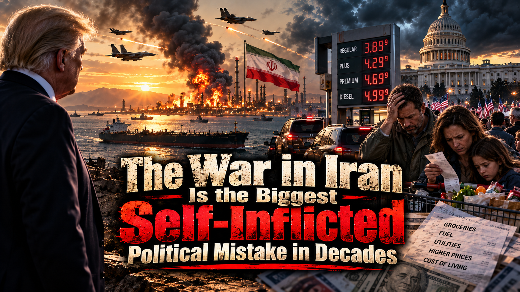 The War in Iran Is the Biggest Self-Inflicted Political Mistake in Decades
