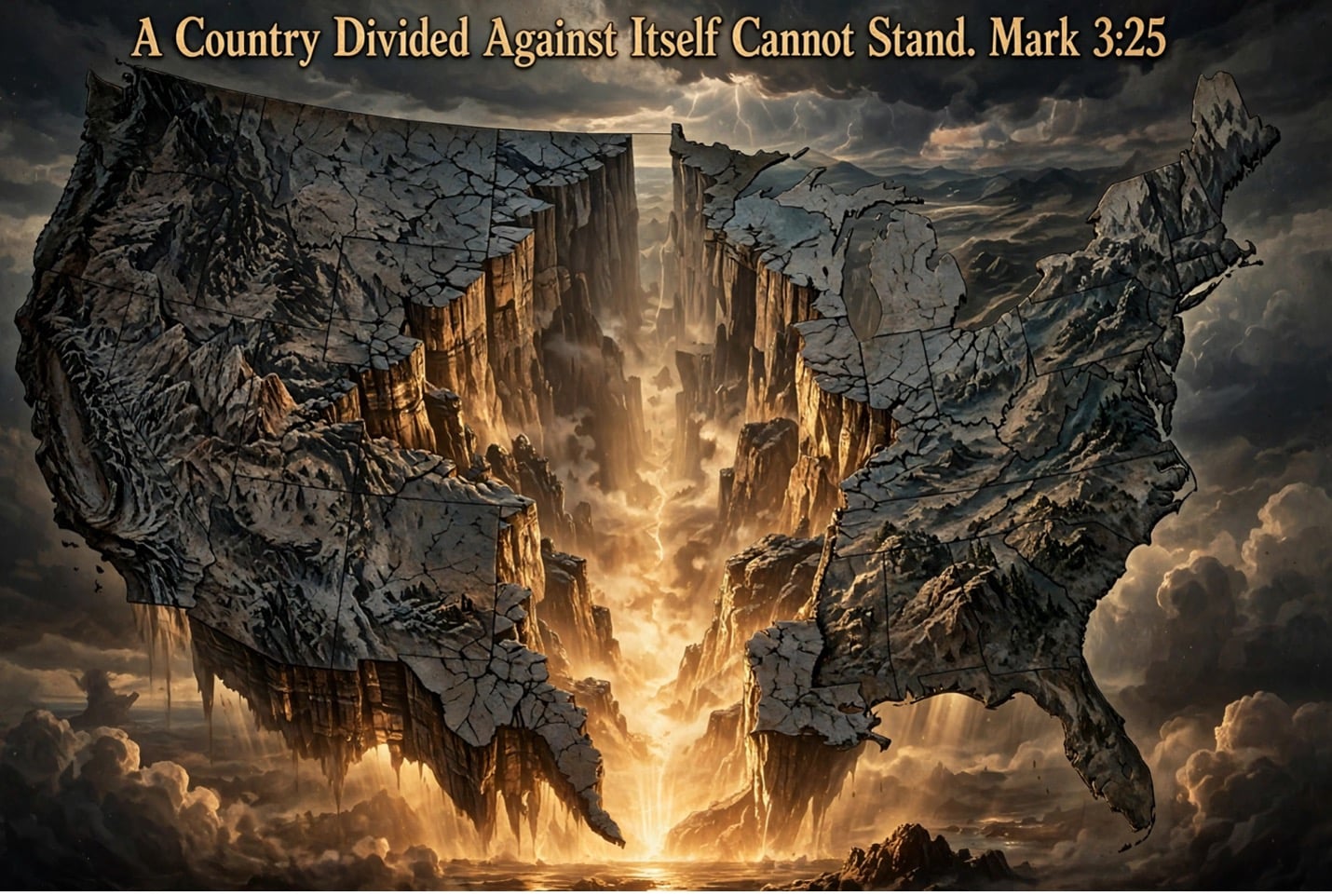 A Country Divided Against Itself Cannot Stand