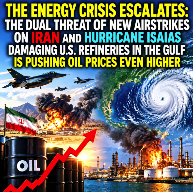The Energy Crisis Escalates: The Dual Threat Of More War In The Middle East And Hurricane Isaias Damaging U.S. Refineries In The Gulf Is Pushing Oil P