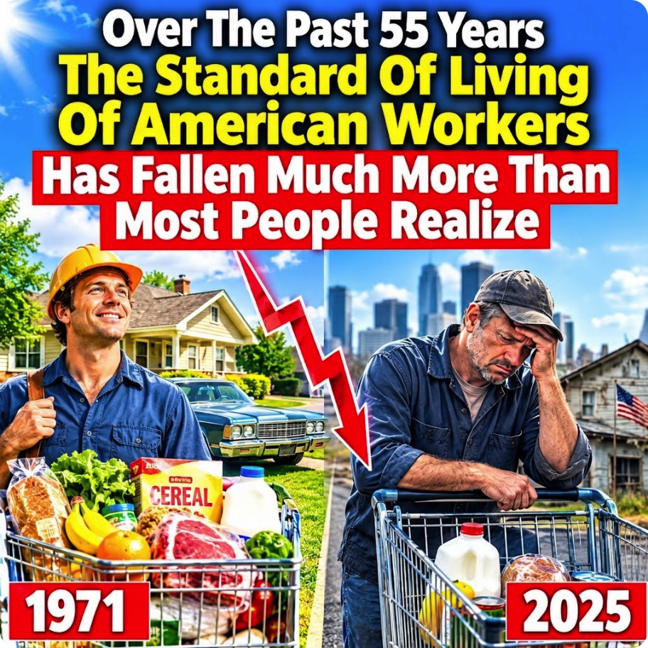 Over The Past 55 Years The Standard Of Living Of American Workers Has Fallen Much More Than Most People Realize